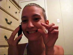 Brandi Gets Dirty While She's On The Phone Porn Videos